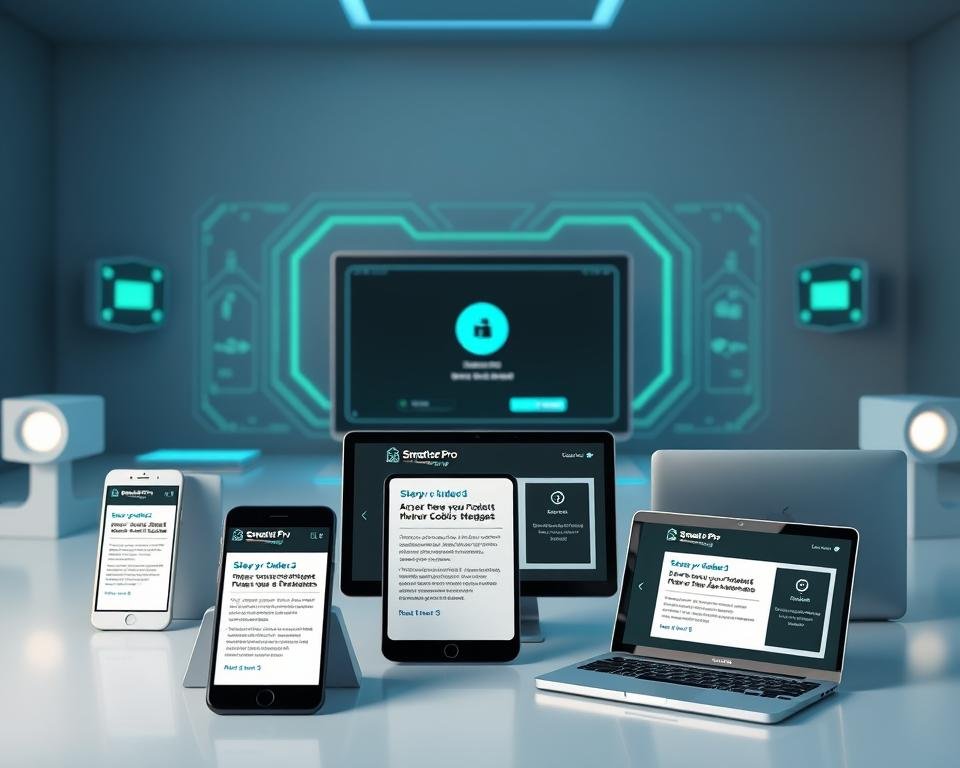 A high-quality, hyper-realistic 3D render of a set of methods for obtaining free IPTV Smarters Pro codes in 2025. In the foreground, various digital devices like smartphones, tablets, and laptops display step-by-step tutorials on accessing and redeeming promotional IPTV codes. The middle ground features a sleek, futuristic interface showcasing the IPTV Smarters Pro app and its features. The background has a minimalist, tech-inspired setting with holographic elements, digital displays, and a subtle blue and green color scheme to convey a modern, digital atmosphere. The overall scene should feel informative, visually engaging, and representative of the article's content. A high-quality, hyper-realistic 3D render of a set of methods for obtaining free IPTV Smarters Pro codes in 2025. In the foreground, various digital devices like smartphones, tablets, and laptops display step-by-step tutorials on accessing and redeeming promotional IPTV codes. The middle ground features a sleek, futuristic interface showcasing the IPTV Smarters Pro app and its features. The background has a minimalist, tech-inspired setting with holographic elements, digital displays, and a subtle blue and green color scheme to convey a modern, digital atmosphere. The overall scene should feel informative, visually engaging, and representative of the article's content.